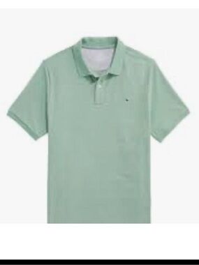 Vineyard Vines Green Polo Shirt Short Sleeve Classic